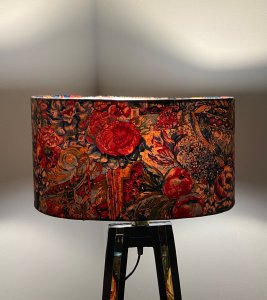 Oval shade -   Hight  20CM - Width 23*40 CM