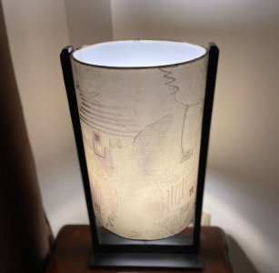 shade lamp fabric - Hight  60CM - Width 35 CM