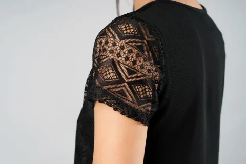 Women lace blouse with different colors 3